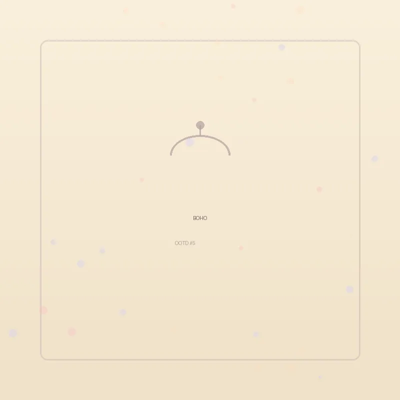 波西米亚风穿搭 - 水果派 度假穿搭